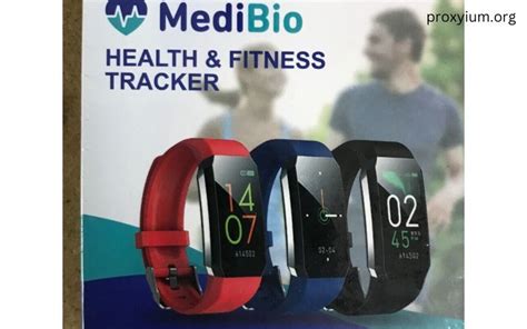 Medibio Health And Fitness Tracker