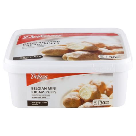 Meijer Delizza Puffs Belgian Cream Mini Same Day Delivery Or Pickup