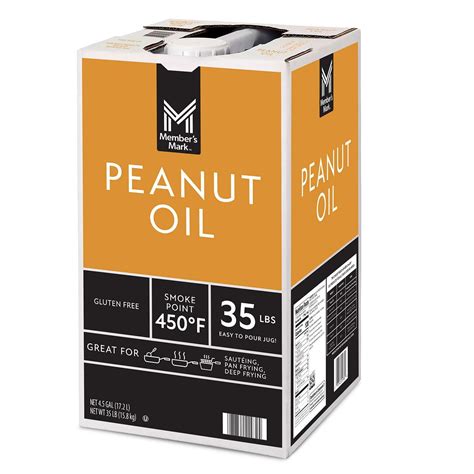 Member S Mark Peanut Oil 35 Lbs Samsclub Com