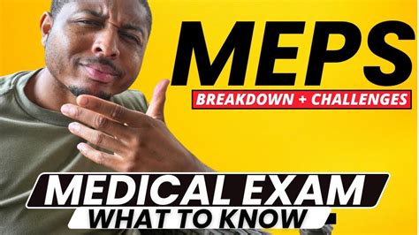 Meps Medical Exam What To Expect And How To Prepare
