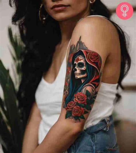 Mexican Muerte Tattoos Mexican Santa Muerte Tattoo Designs Best Mexican Muerte Tattoos Mexican Santa Muerte Tattoo Designs Best