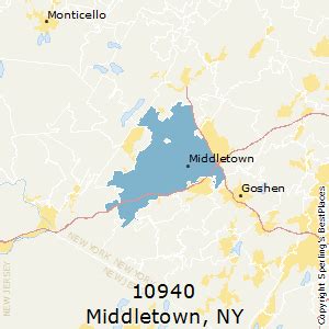 Middletown Ny Zip Codes Map And Demographics