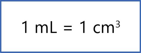Convert ML to CM3: Quick, Accurate, and Easy Guide