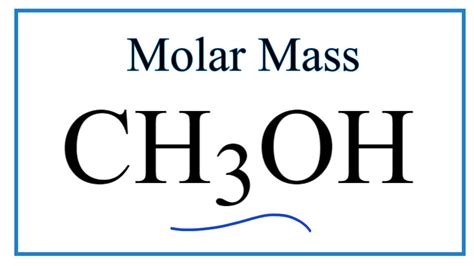 Discover the Molar Mass of CH3OH: Essential Knowledge for Chemistry Enthusiasts