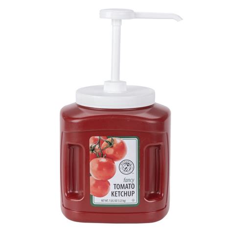 Monarch Fancy Tomato Ketchup 33 Shelf Stable Plastic Jug With Pump Us Monarch Fancy Tomato Ketchup 33 Shelf Stable Plastic Jug With Pump Us