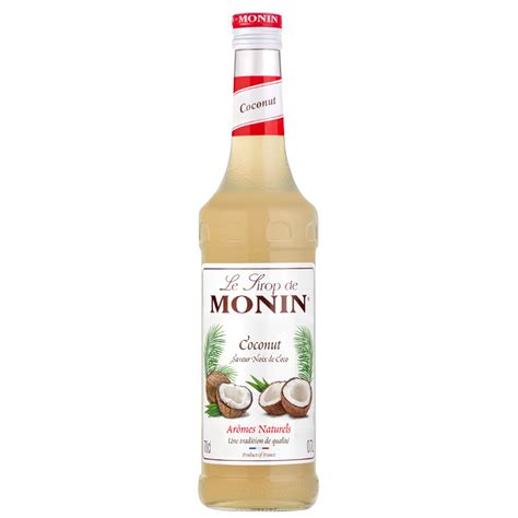 Monin Coconut Syrup Libra Drinks
