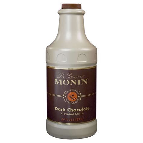 Monin Dark Chocolate Sauce Tropical Delight