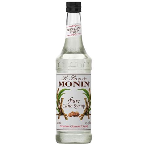 Monin Pure Cane Syrup 12X750 Ml