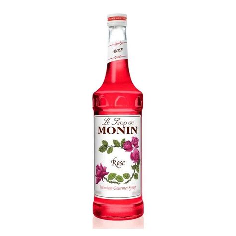 Monin Rose Syrup 1L Syrups Amp Sauces Bevarabia