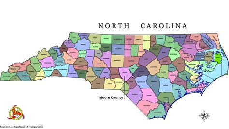 Moore County Map North Carolina Health News