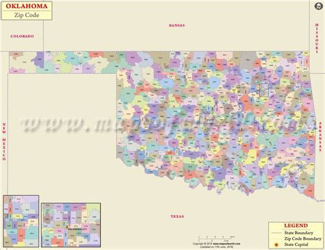 Moore Oklahoma Zip Codes Map And Full List