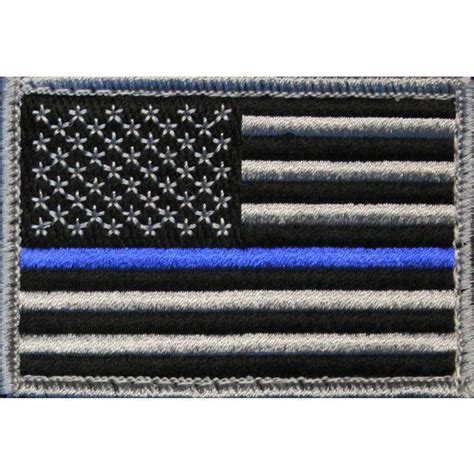 Morale Patches Choose Style Embroidered American Flag Patch Usa Thin Blue Line Thin Red Line 2 X 3 Patch W Velcro Hook Backing Bartact