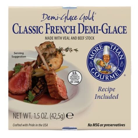 More Than Gourmet French Veal Demi Glace 1 5 Ounce Pack Of 6 Rich French Demi Glace Sauce For Gourmet Cooking Buy Now With Express International Delivery Gosupps Com