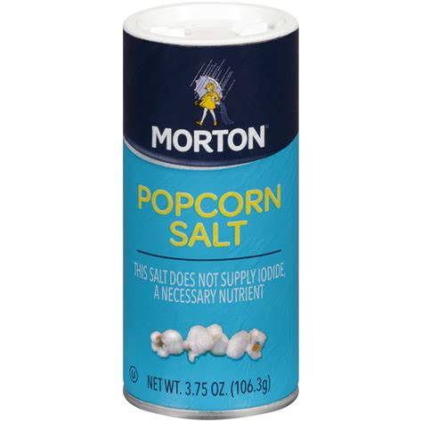 Morton Popcorn Salt 3 75Oz Shaker Pack Of 12 Perfect Seasoning For
