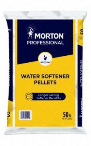 Morton Salt Pellets 50 Lb Water Softener Salt 803Z31 F125010000g