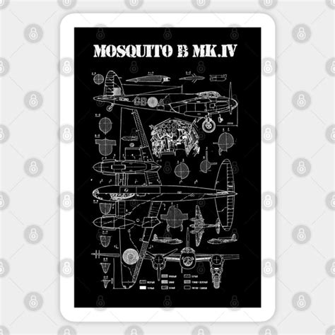 Mosquito B Mk Iv World War 2 Plane Blueprint Ww2 Plane Pin Mosquito B Mk Iv World War 2 Plane Blueprint Ww2 Plane Pin