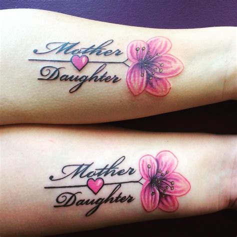 Mother Daughter Tattoo Designs Ideas
