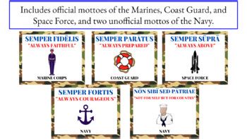 Mottos Of The Armed Forces