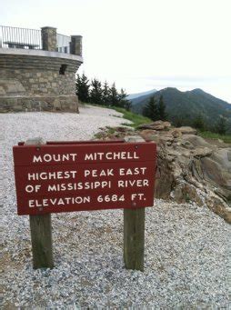 Mount Mitchell Declared Highest Peak In Eastern U S Nc Dncr Mount Mitchell Declared Highest Peak In Eastern U S Nc Dncr