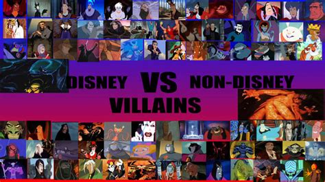 Mr Puzzles Disney Versus Non Disney Villains Wiki Fandom
