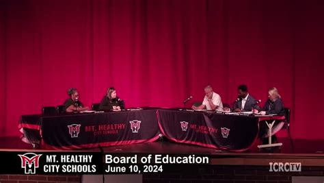 Mt Healthy Board Of Education 10 14 24