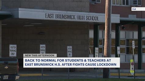 Multiple Fights Put East Brunswick Nj School On Lockdown