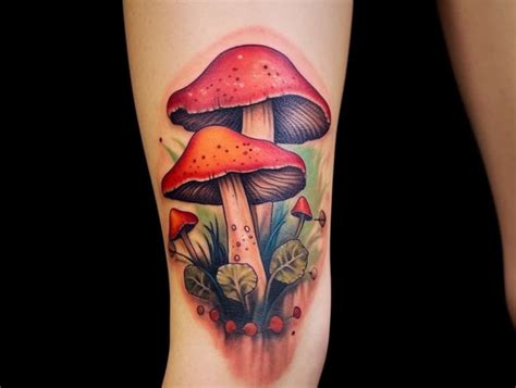 Mushroom Tattoo Meaning Symbolism And Designs Mushroom Tattoo Meaning Symbolism And Designs