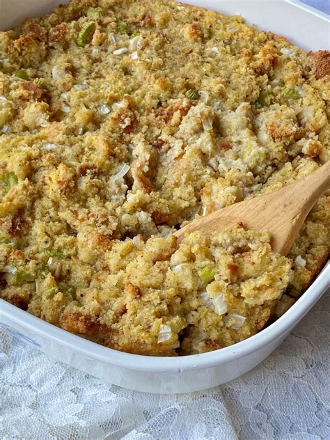 My Secret To The Best Southern Cornbread Dressing
