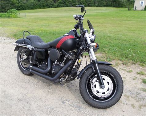 My Son Rode His New 2014 Harley Fat Bob Home For A Visit This Weekend My Son Rode His New 2014 Harley Fat Bob Home For A Visit This Weekend