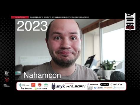 Nahamcon Talk Forager New Insights Into Leaked Secrets From Nahamsec