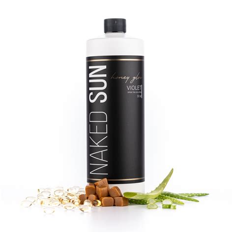 Naked Sun Honey Glow Violet Tanning Solution 32 Oz Naked Sun