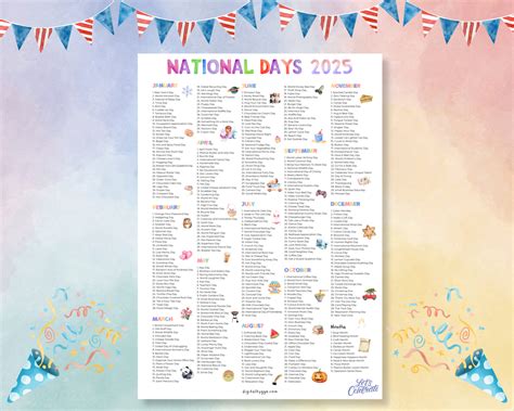 National Day Of Calendar 2021 2025 Www Thewallertimes Com