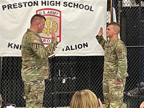 National Guard Signing Phs Preston High School