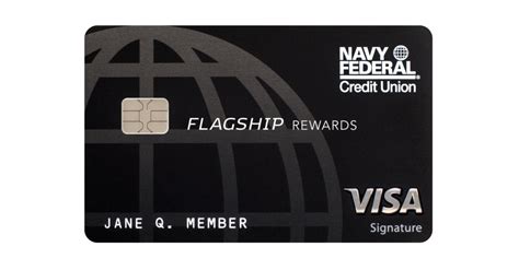 Navy Federal Credit Union Visa Signature Flagship Rewards Card Review Creditcards Com