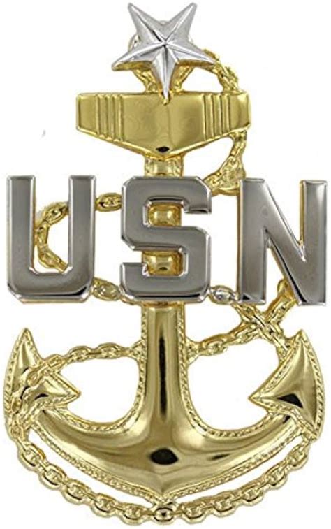 Navy Senior Chief Anchor Master Chief Petty Officer Usn Mcpo Pin Navy Senior Chief Anchor Master Chief Petty Officer Usn Mcpo Pin