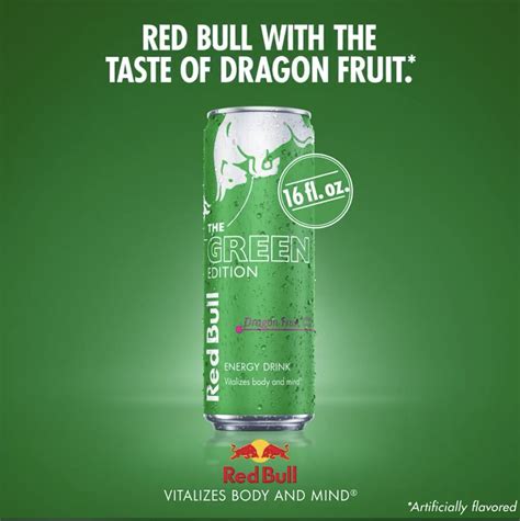 Need More Wiiings The Redbull Green Edition Dragon Fruit Is Now