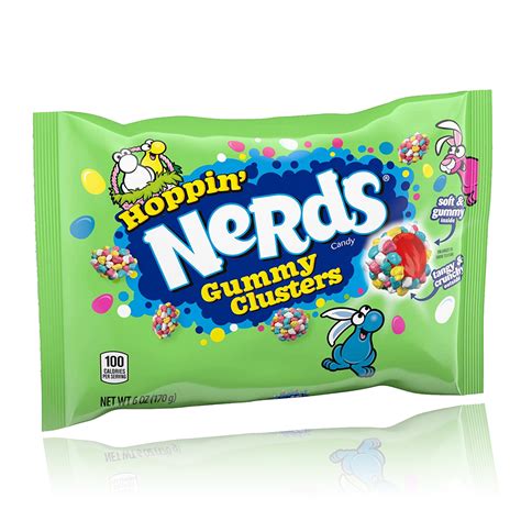 Nerds Hoppin Amp 39 Gummy Clusters 170G Dated United Sweets