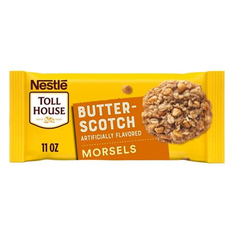Nestle Toll House Butterscotch Morsels Baking Chocolate Chips 11 Oz Bag 2 Pack Ebay