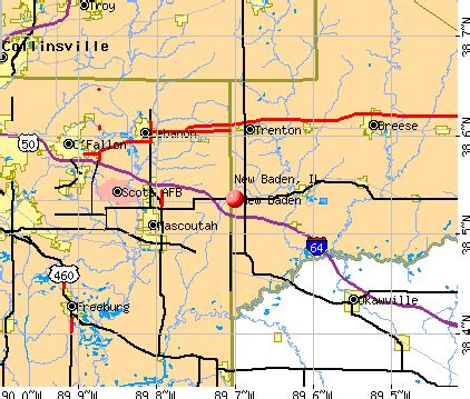 New Baden Il Map Directions Mapquest