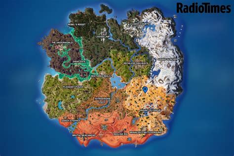 New Fortnite Map