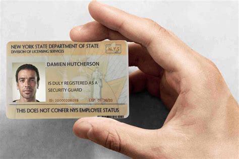 New York Security Guard Registration Card Guard Card Requirements Registration License Security Officer Permit