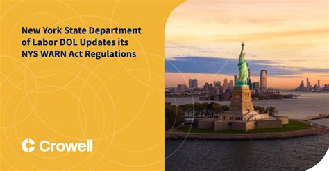 New York State Department Of Labor Releases Updated Nys Warn Act