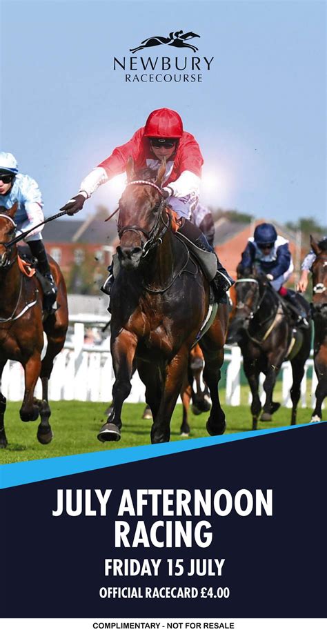 Newbury Racecard Friday 18Th July By Weatherbys Issuu