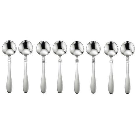 Next Day Gourmet Balustrade Set Of 8 Round Bowl Soup Spoons Same As Next Day Gourmet Balustrade Set Of 8 Round Bowl Soup Spoons Same As