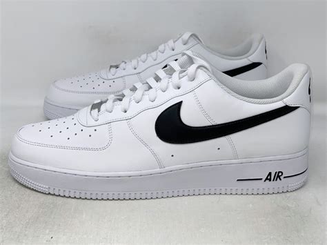 Nike Air Force 1 An20 Amp 39 Panda Black Swoosh Amp 39 White Sneaker Size 15 Bnib
