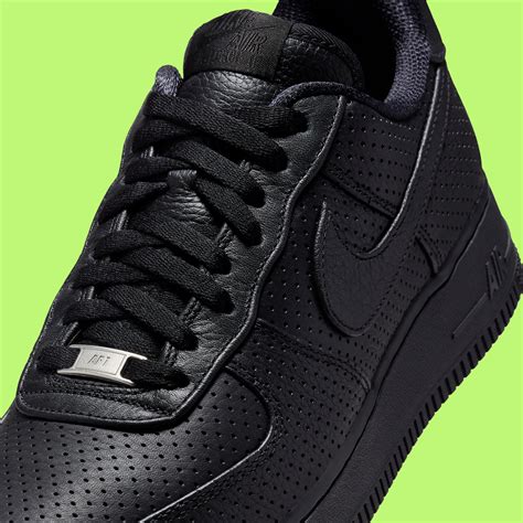 Nike Air Force 1 Sp Black Perforated