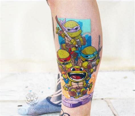 Ninja Turtles Tattoo By Remy Conceicao Photo 25655