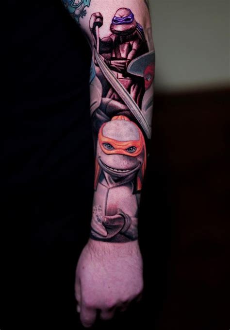 Ninja Turtles Tattoo Inkstylemag