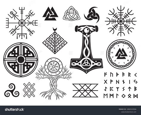 Norse Viking Warrior Symbols