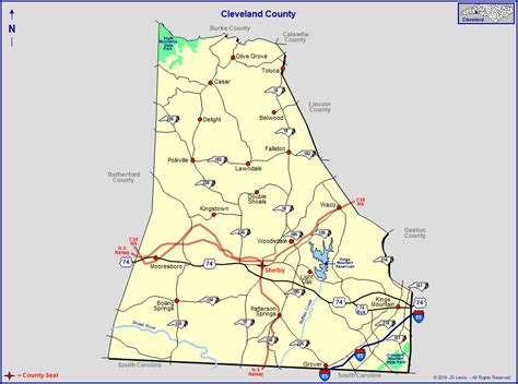 North Carolina Cleveland County